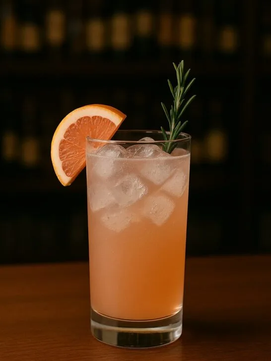 Grapefruit & Rosemary Gin Tonic