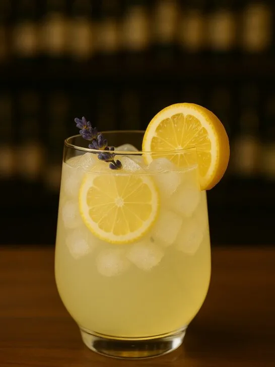 Lavender Lemon Gin Punch