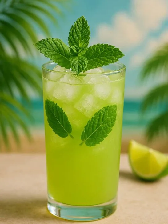 Minty Vodka Limeade