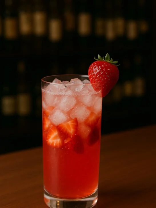 Strawberry Gin Refresher