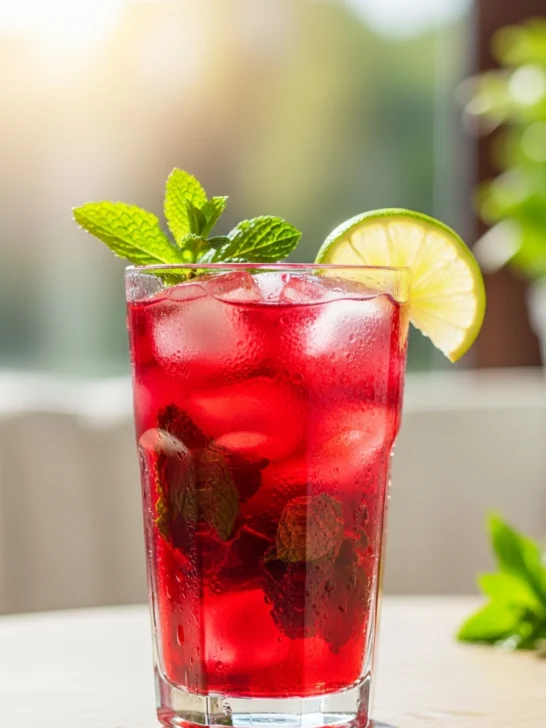Cranberry Mint Cooler