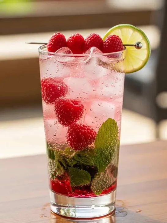 Raspberry Mojito Long Drink