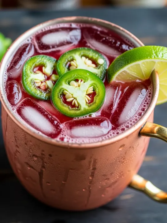 Spicy Cranberry Mule