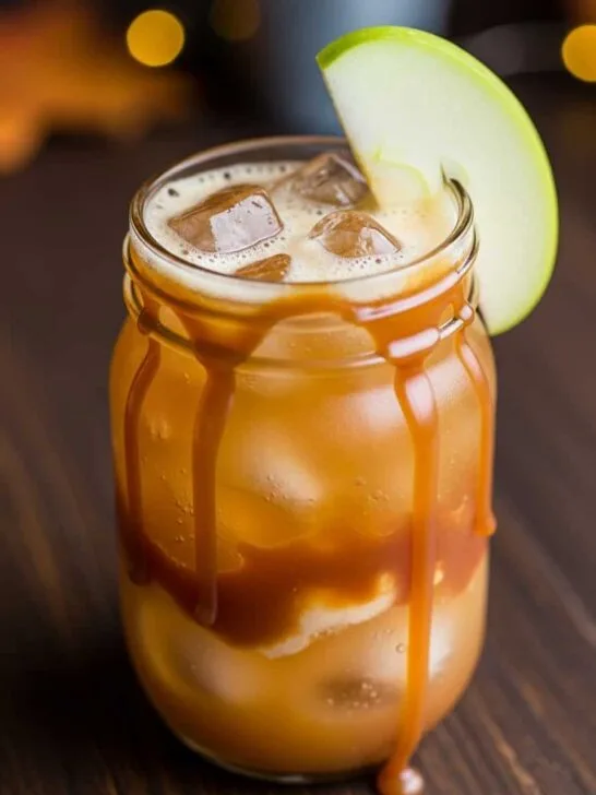 Caramel Apple Vodka Punch