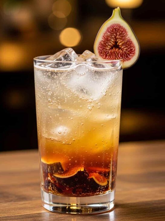 Fig & Honey Bourbon Collins