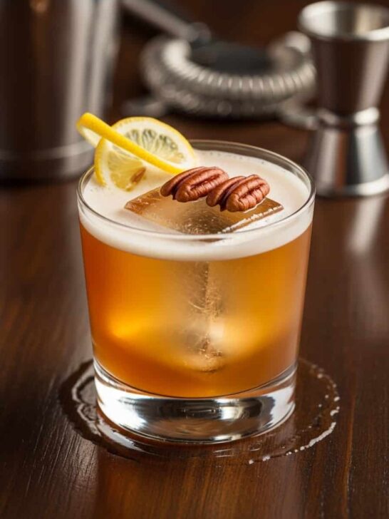 Maple Pecan Whiskey Sour
