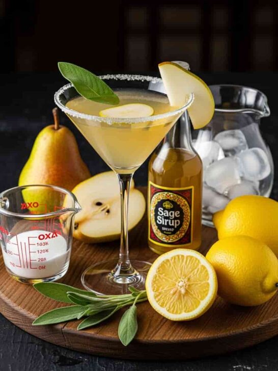 Pear & Sage Martini