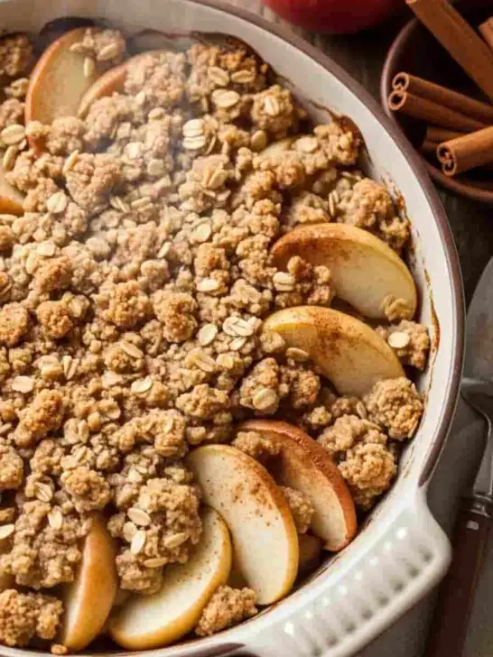 Cinnamon Apple Crisp