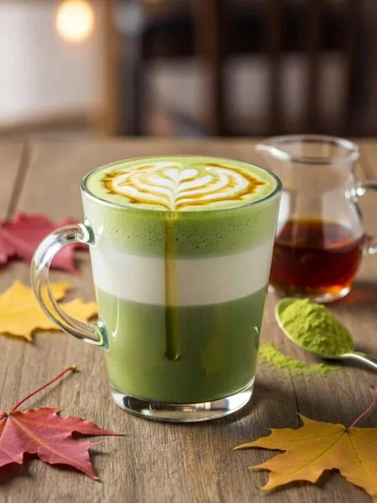 Maple Matcha Latte