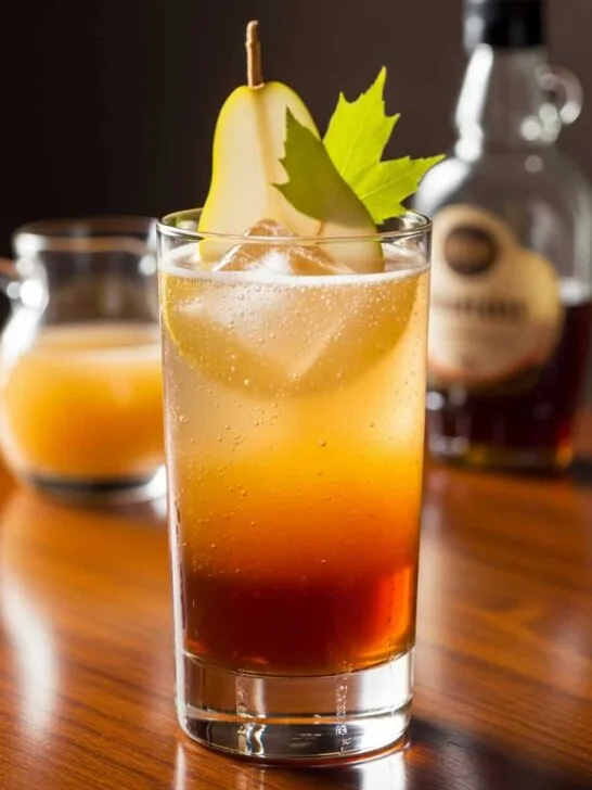 Maple Pear Spritz