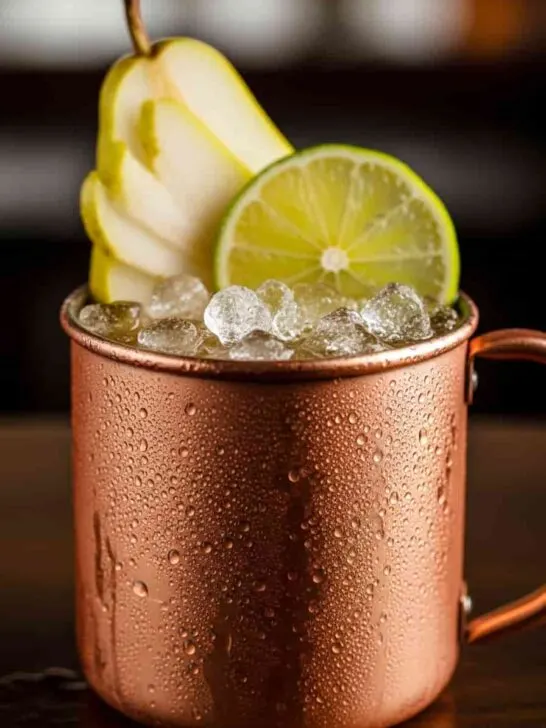 Pear Vodka Mule
