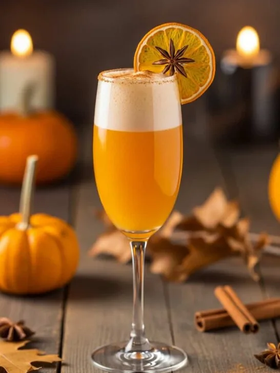 Pumpkin Spice Bellini
