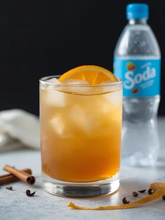 Spiced Apple Cider Fizz