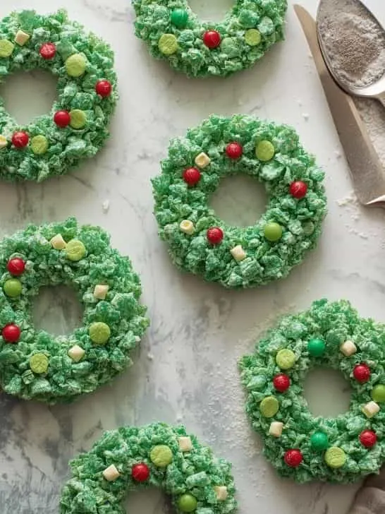 Classic Cornflake Christmas Wreaths