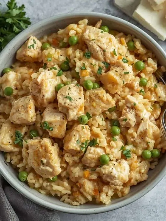 Classic Creamy Chicken and Rice