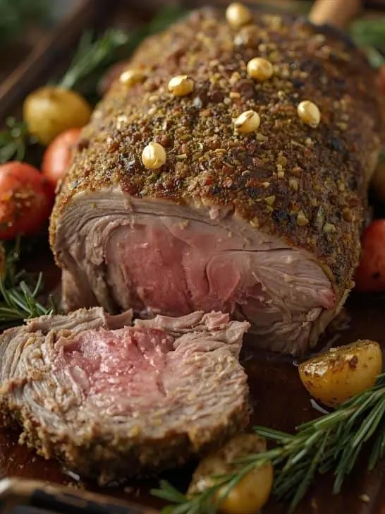 Classic Herb-Crusted Lamb Roast