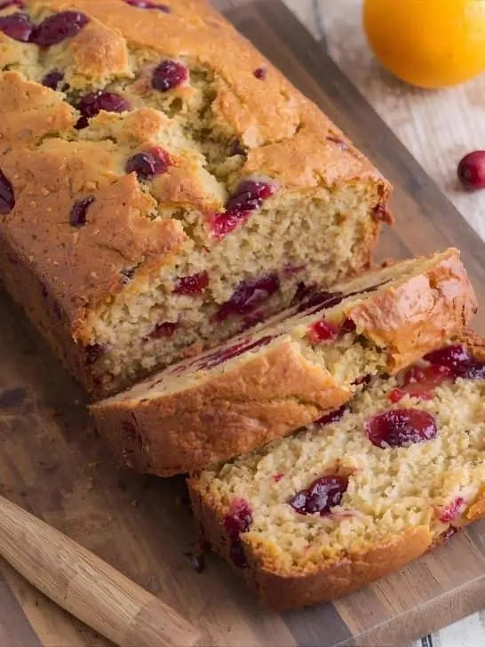 Holiday Bread Recipes - Cranberry Orange Loaf