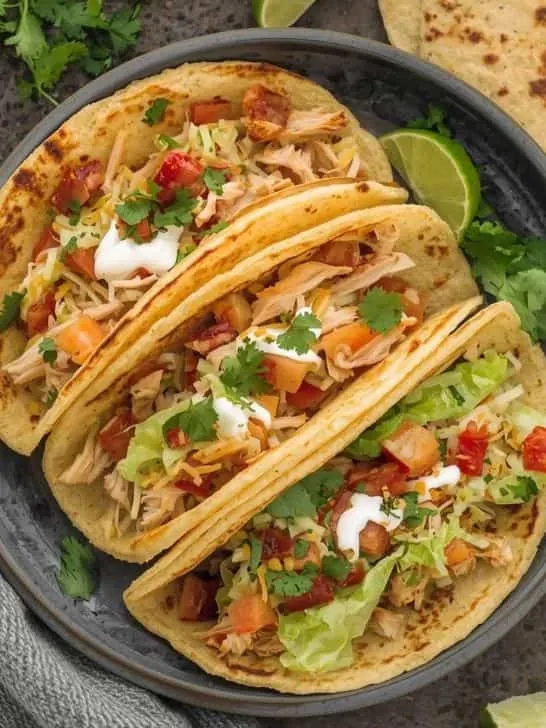 Lazy Winter Recipes - Rotisserie Chicken Tacos