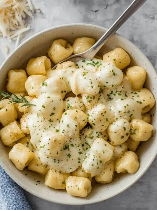 Best Valentines Dinner Recipes: Creamy Gnocchi