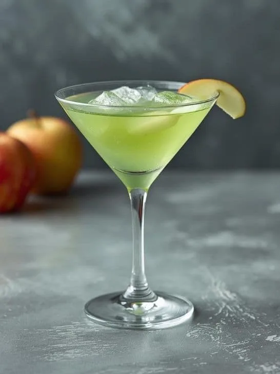 Classic Appletini Cocktail (The Original)