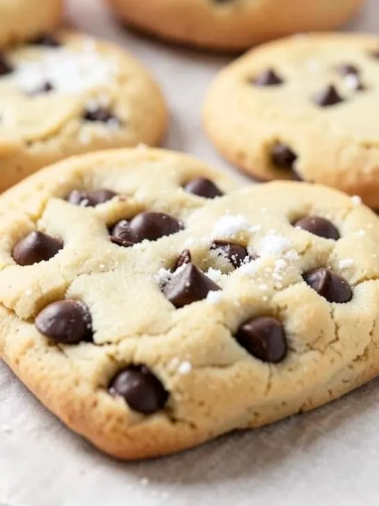 Easy Valentines Day Cookies: Chocolate Chip Hearts