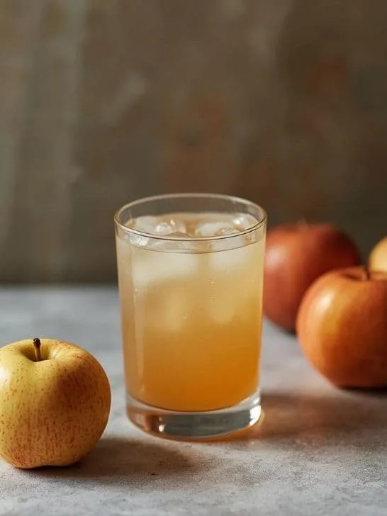 Sleepy Mocktail with Apple Juice