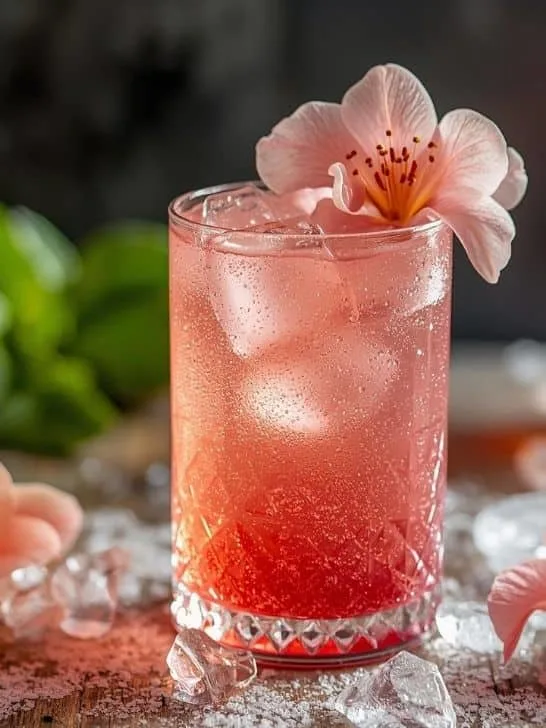 Sparkling Azalea Cocktail