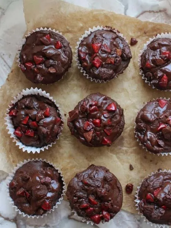 Valentines Day Potluck Ideas: Mini Brownie Bites