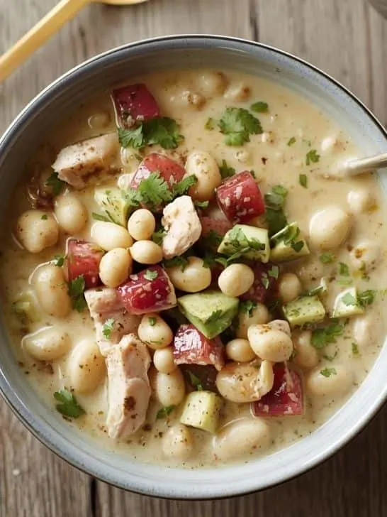 Winter White Chicken Chili Recipe - Creamy Delight