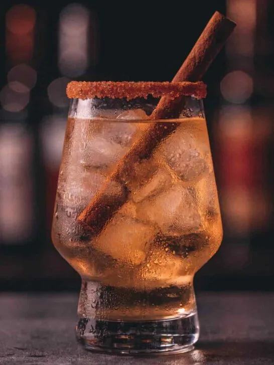 Classic Cinnamon Spiced Margarita