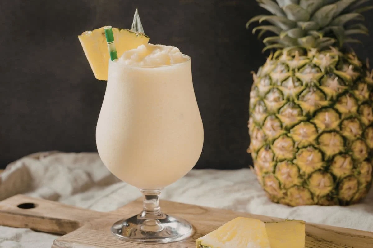 Coconut and Pineapple Mocktail 
