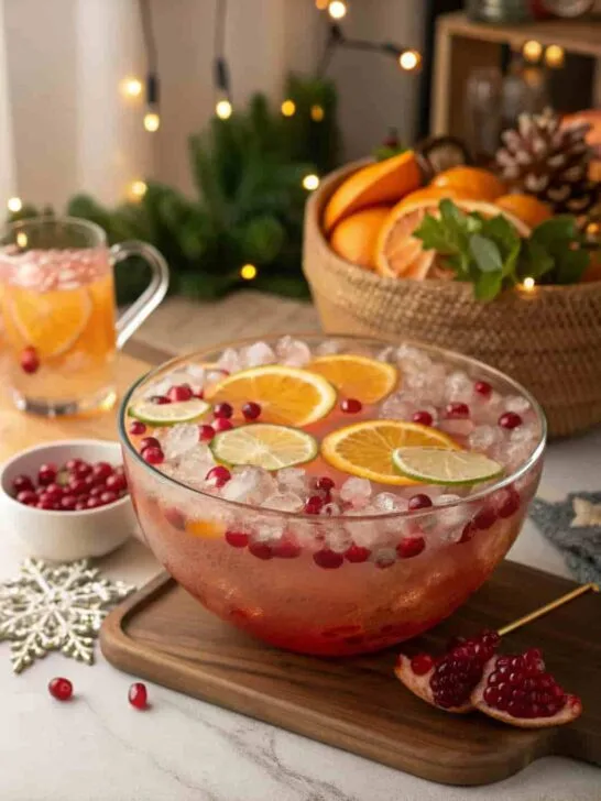 Holiday Mocktail Punch