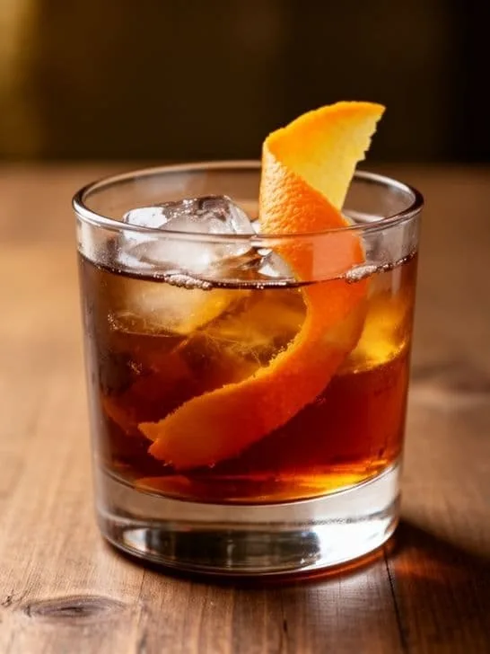 Classic Virgin Old Fashioned Mocktail