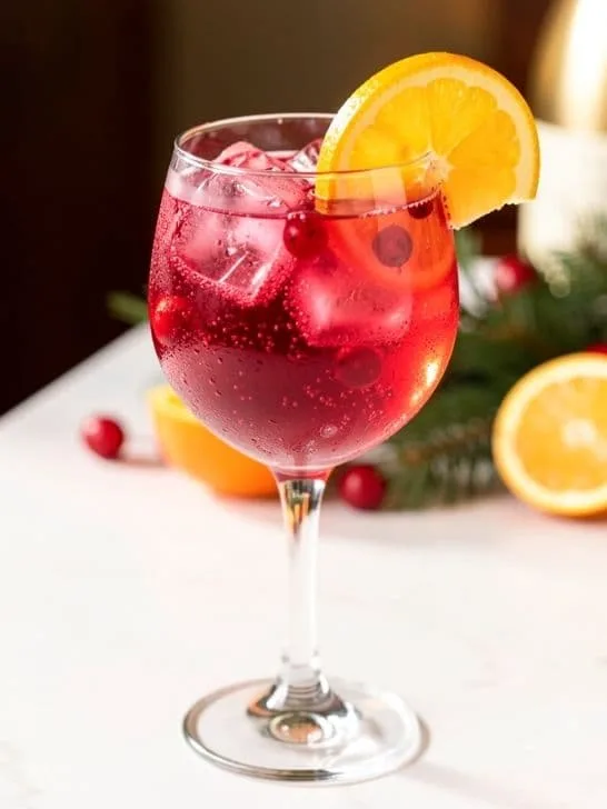 Cranberry Orange Sparkler