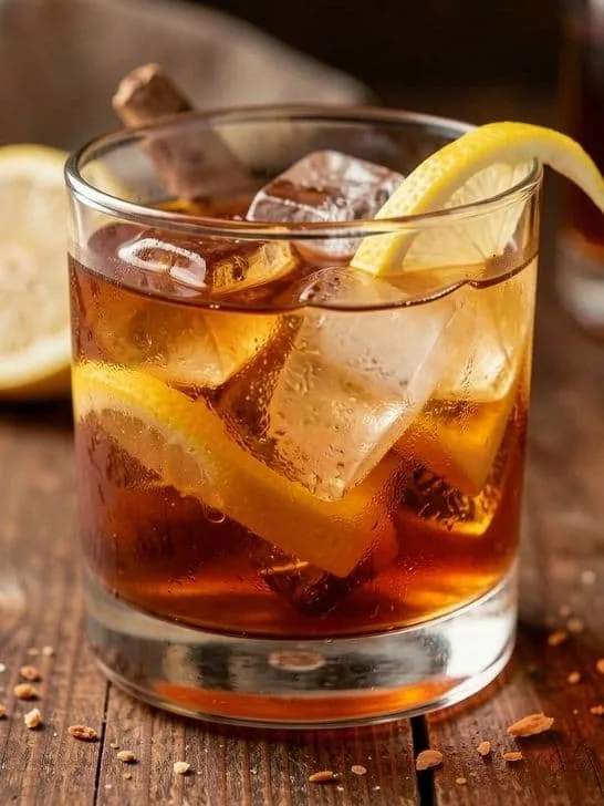 Ginger Bourbon Smash