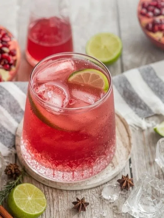 Pomegranate Mule Mocktail