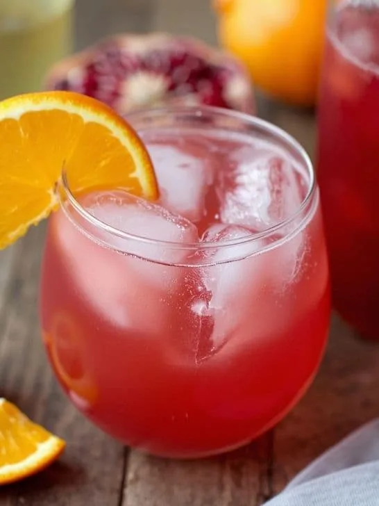 Pomegranate Orange Mocktail