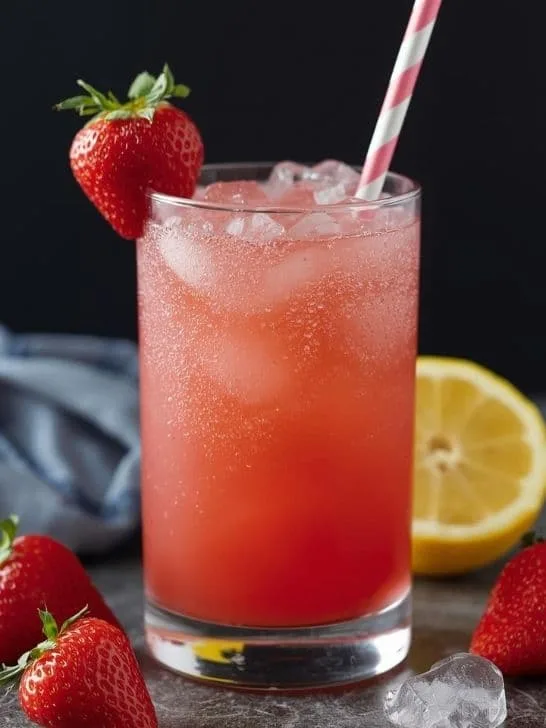 Simple Strawberry Mocktail