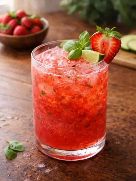 Strawberry Crush Mocktail Recipe
