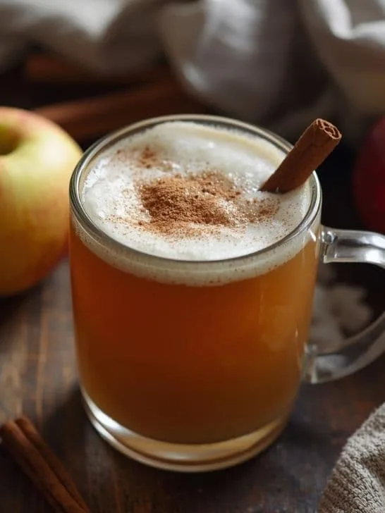 Warm Apple Cinnamon Winter Mocktail