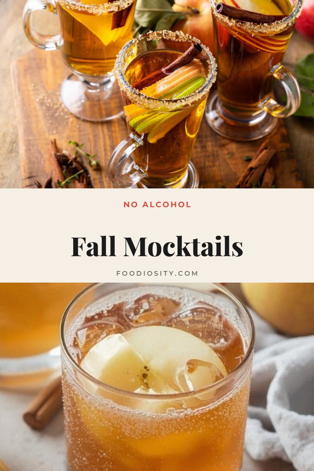 15 Fall Mocktails &mdash; Sparkling Apple Cider, Cranberry, Maple Pear, Pumpkin Spice