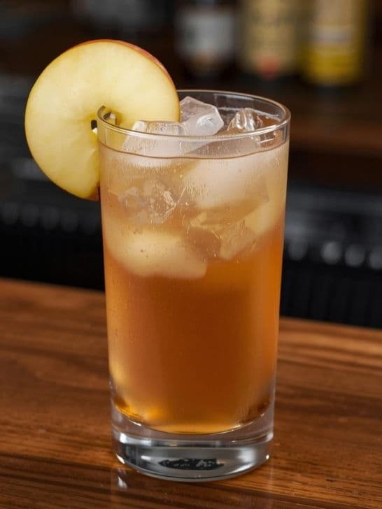 Apple Ginger Ale Mocktail