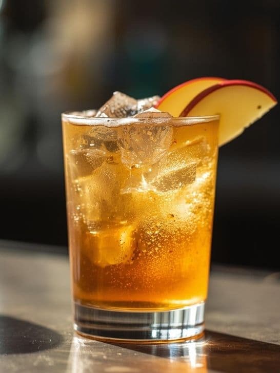Apple Ginger Beer Mocktail