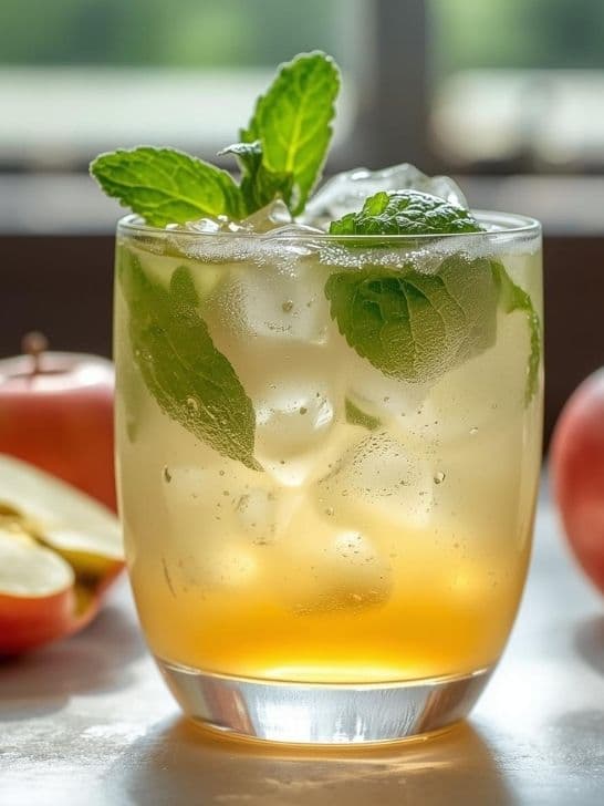 Apple Mint Mocktail