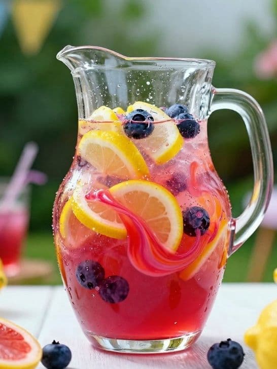 Berry Lemonade Batch Mocktail