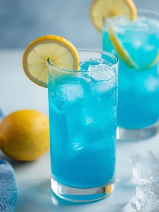 Blue Lagoon Mocktail