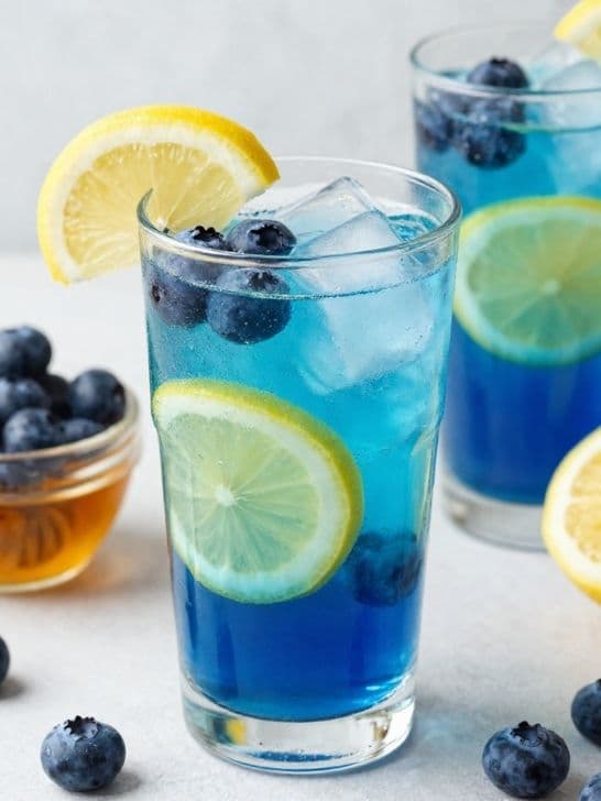 Blueberry Lemonade Mocktail