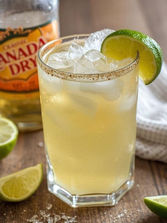 Classic Ginger Lime Canada Dry Mocktail