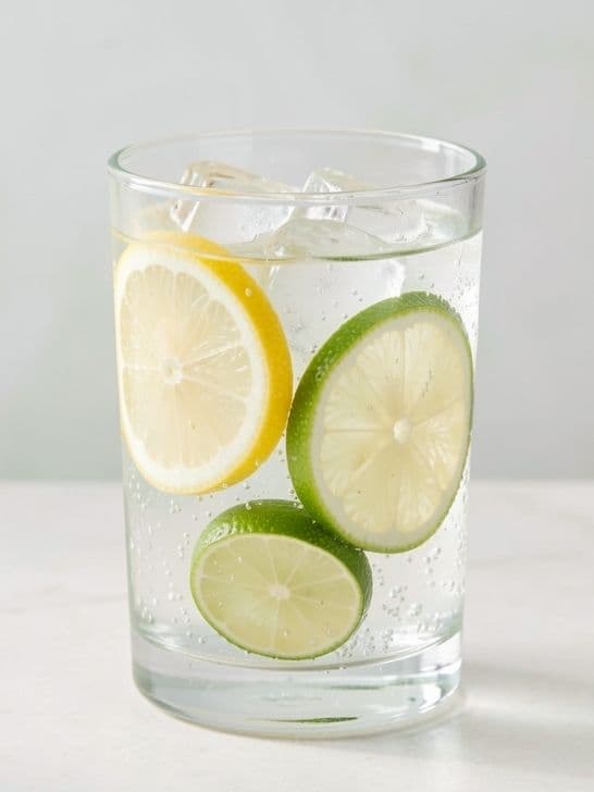 Classic Lemon Lime Tonic Mocktail