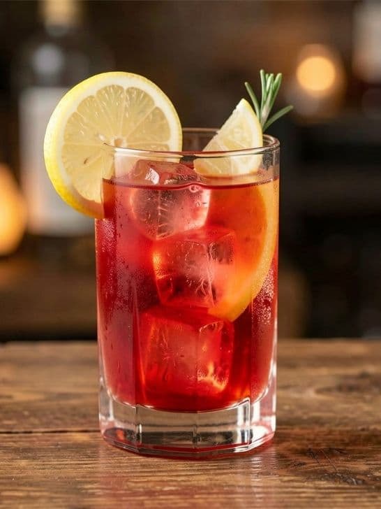 Gin and Campari Citrus Cocktail